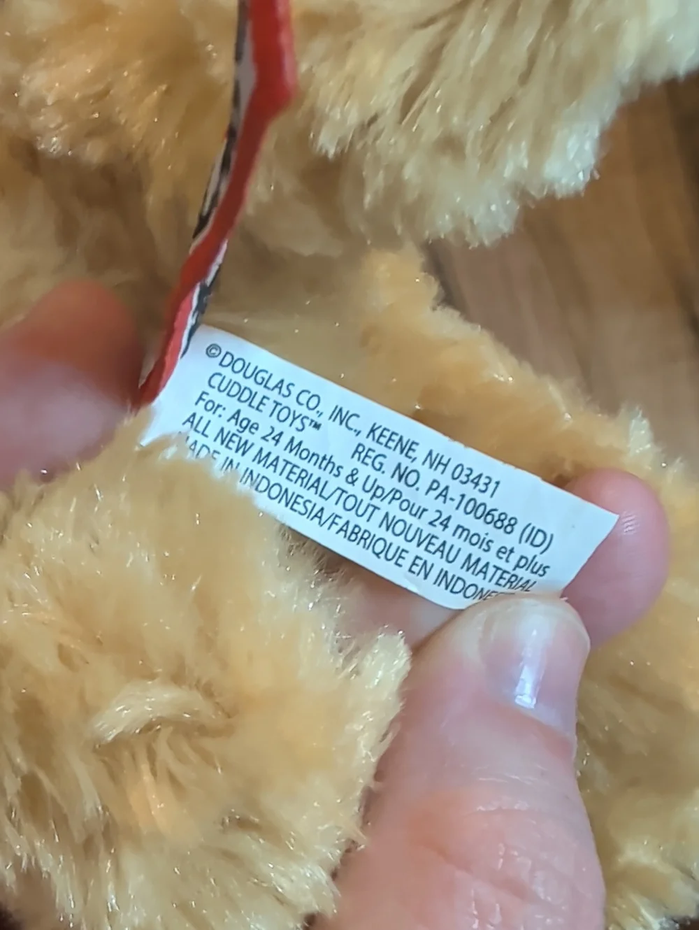 Douglas Thatcher Golden Retriever Dog Plush 7 Inch